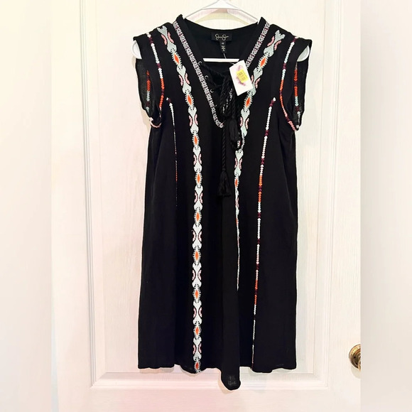 FINAL PRICE NWT Jessica Simpson Boho Shift Dress - Picture 1 of 5